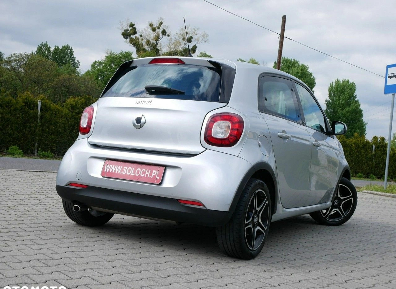 Smart Forfour cena 39800 przebieg: 38000, rok produkcji 2018 z Krzywiń małe 596